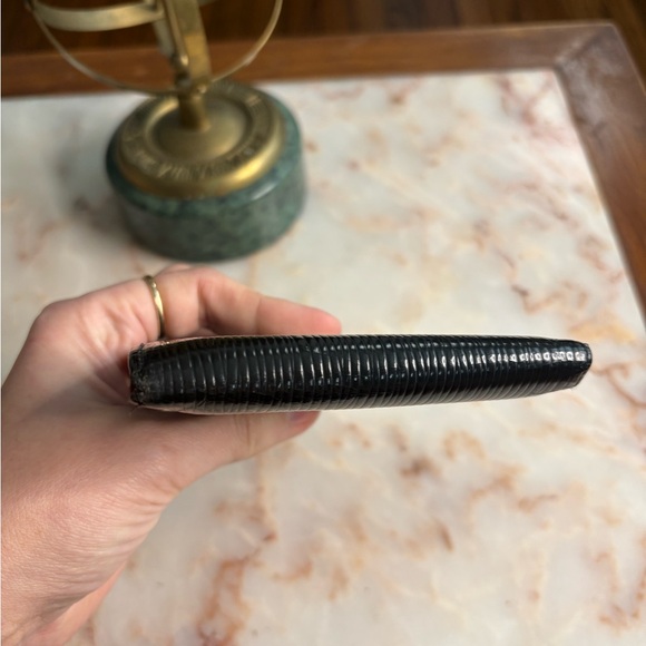 Louis Vuitton Black Leather Epi Macro Bifold Wallet - Picture 4 of 11